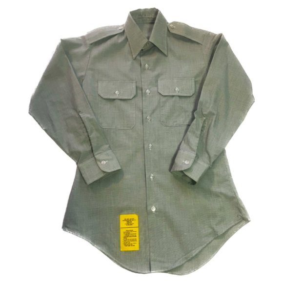 VINTAGE - US ARMY Male Long Sleeve Shirt - Picture 1 of 2